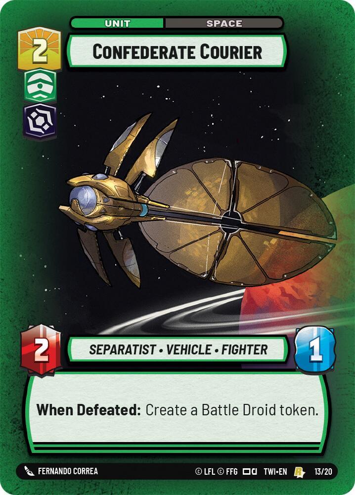 Confederate Courier card image