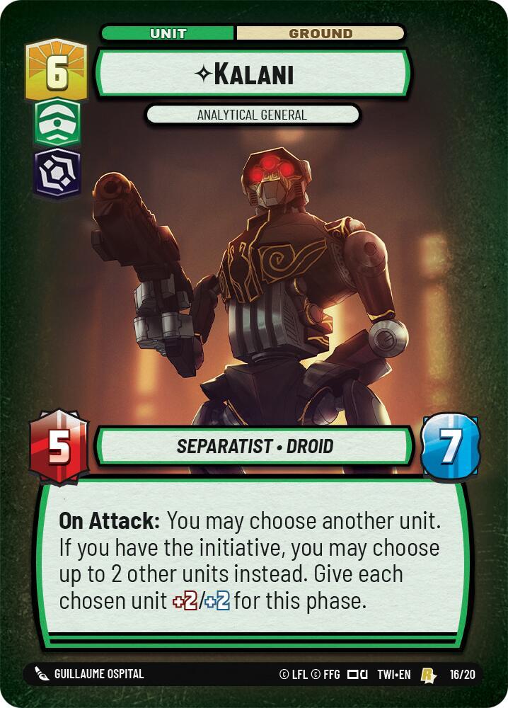 Kalani - Analytical General card image