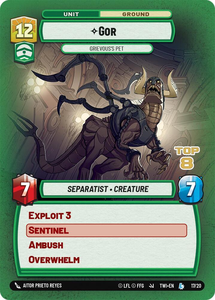Gor - Grievous's Pet (Top 8) card image
