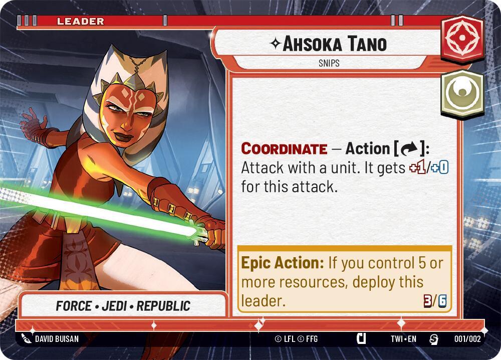 Ahsoka Tano - Snips (Hyperspace) card image