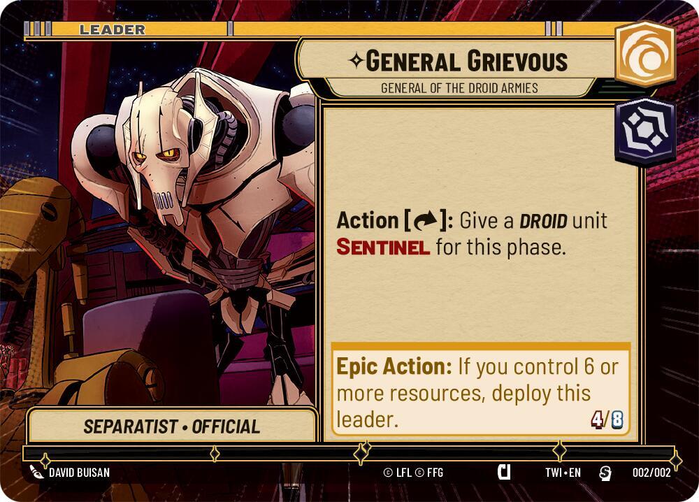 General Grievous - General of the Droid Armies (Hyperspace) card image