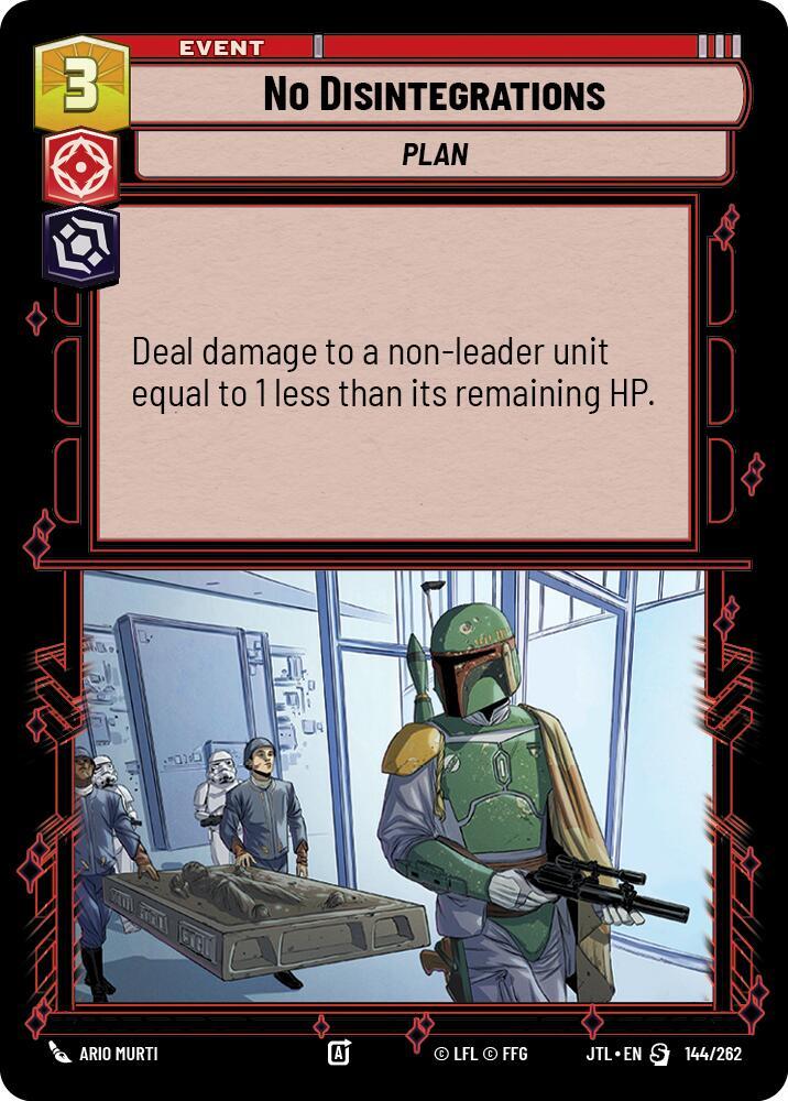 No Disintegrations card image