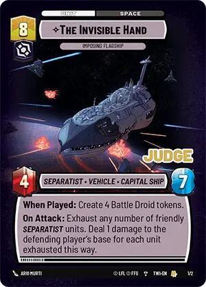 The Invisible Hand - Imposing Flagship card image