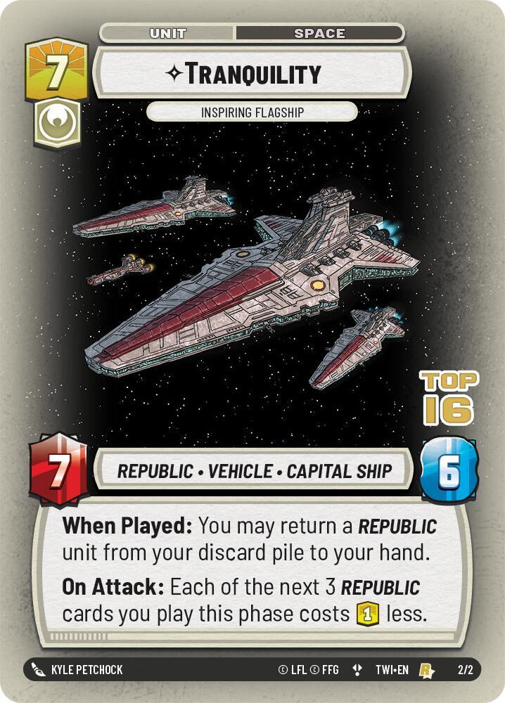 Tranquility - Inspiring Flagship (Top 16) card image