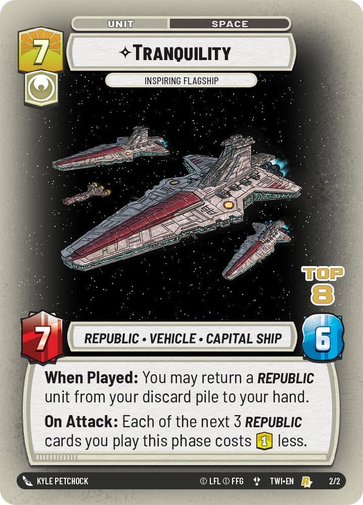 Tranquility - Inspiring Flagship (Top 8) card image