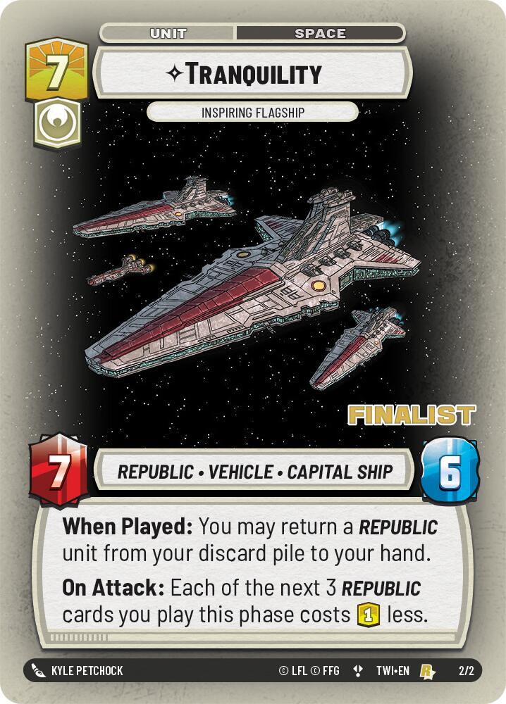 Tranquility - Inspiring Flagship (Finalist) card image