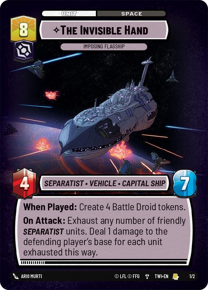 The Invisible Hand - Imposing Flagship card image