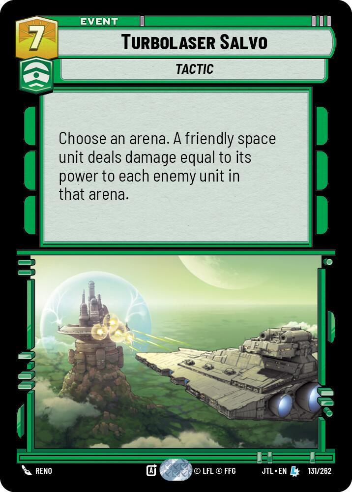 Turbolaser Salvo card image
