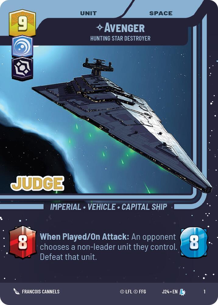 Avenger - Hunting Star Destroyer card image