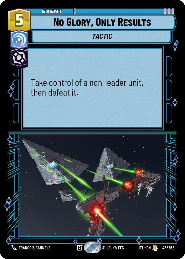 No Glory, Only Results card image