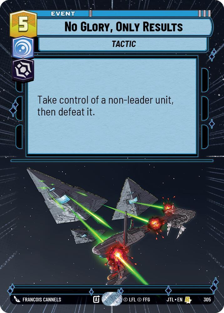 No Glory, Only Results (Hyperspace) card image