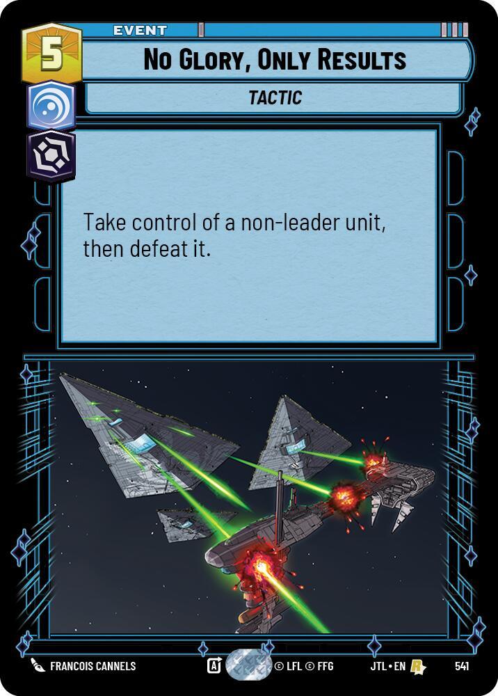 No Glory, Only Results (Foil) card image