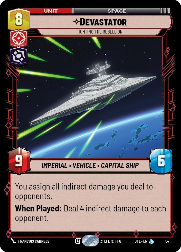 Devastator - Hunting the Rebellion (Foil) card image