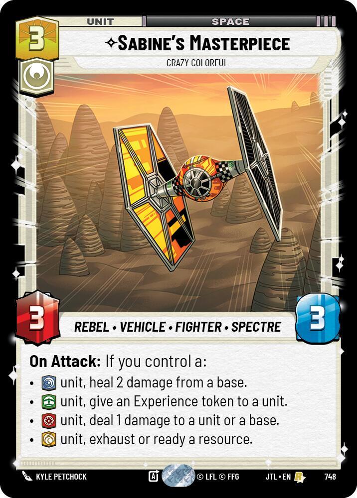 Sabine's Masterpiece - Crazy Colorful (Foil) card image