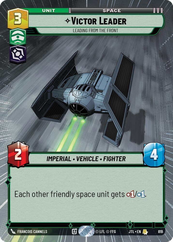 Victor Leader - Leading from the Front (Hyperspace Foil) card image