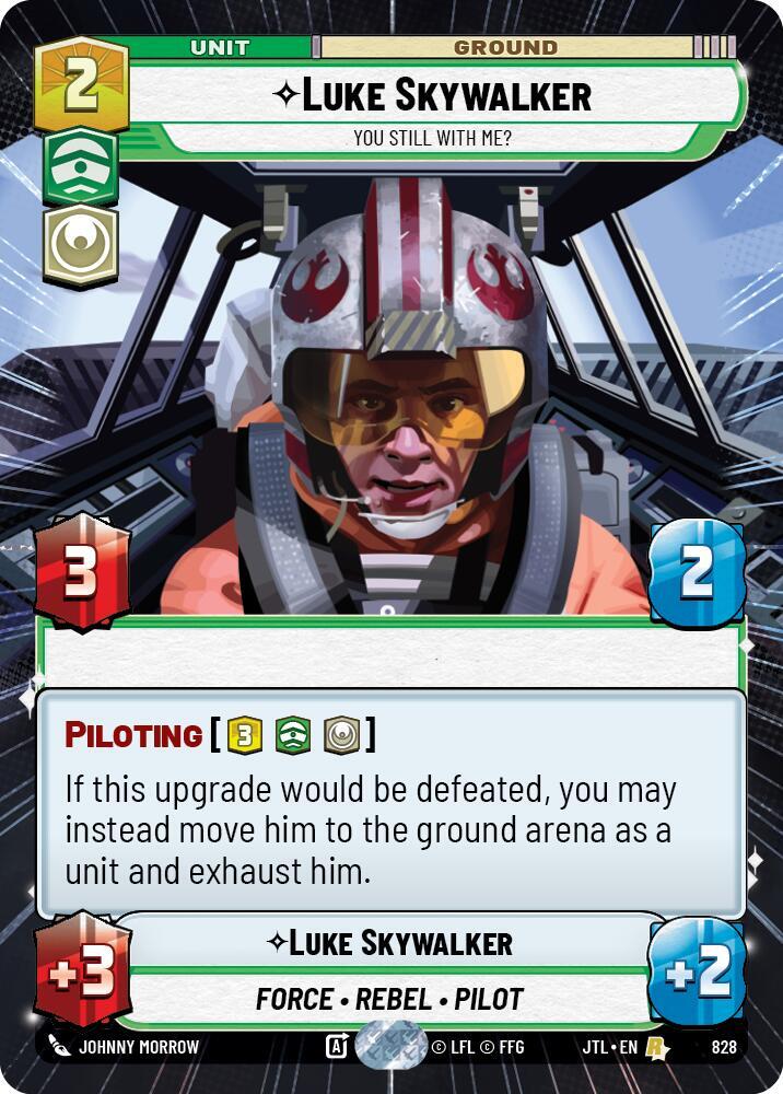 Luke Skywalker - You Still With Me? (Hyperspace Foil) card image