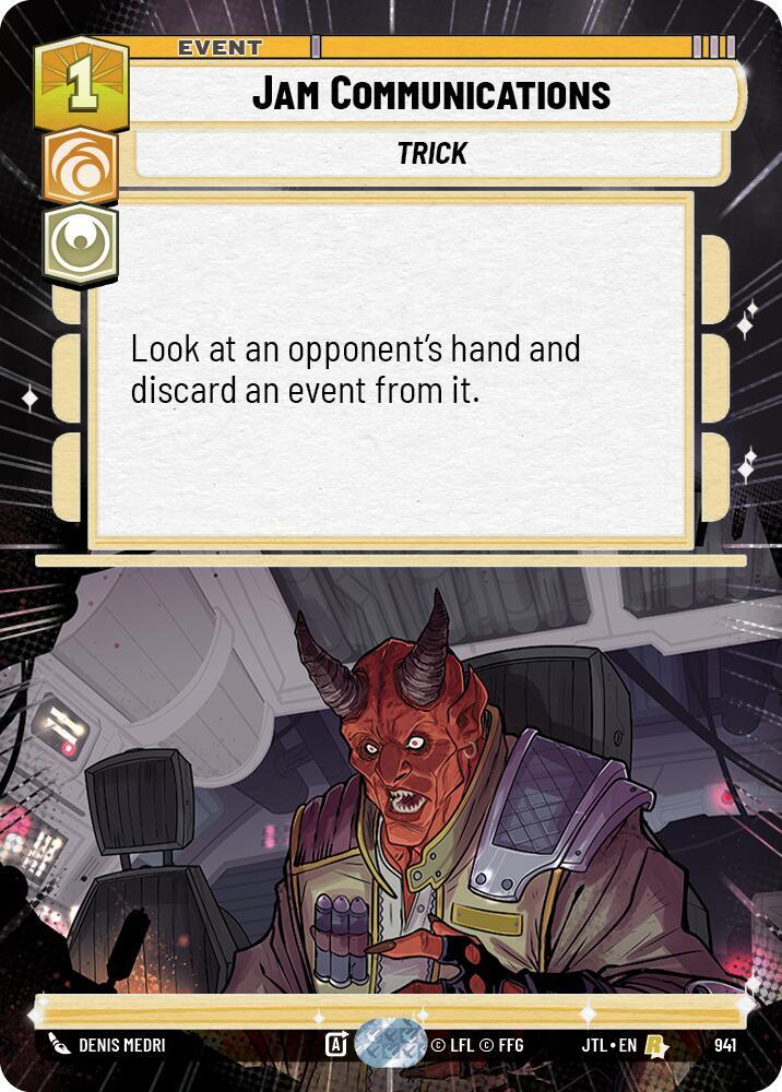 Jam Communications (Hyperspace Foil) card image