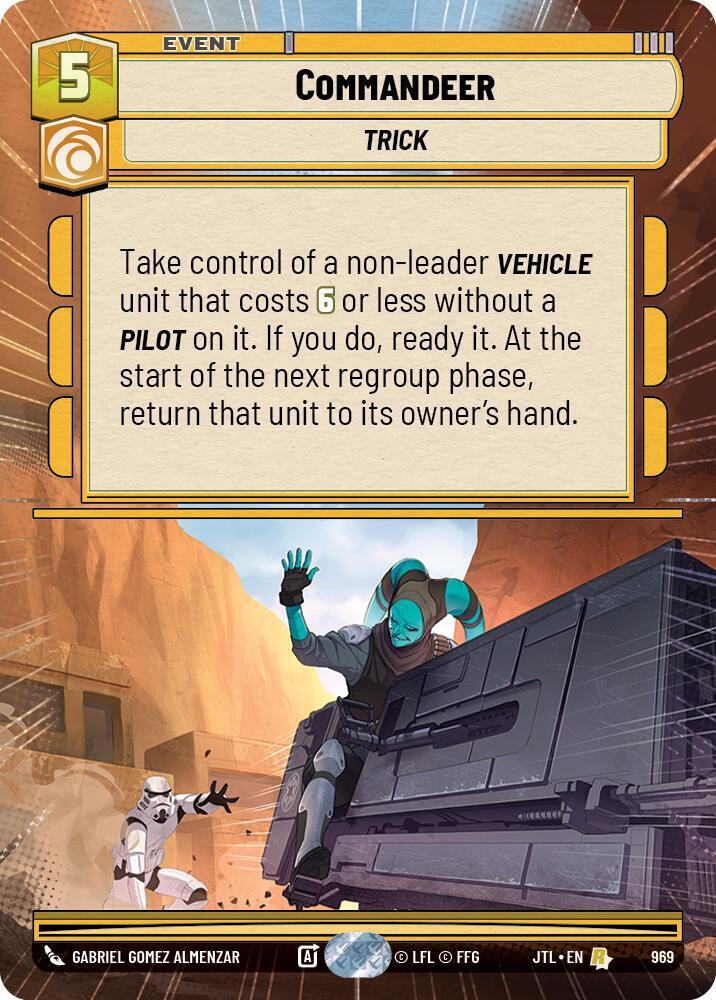 Commandeer (Hyperspace Foil) card image