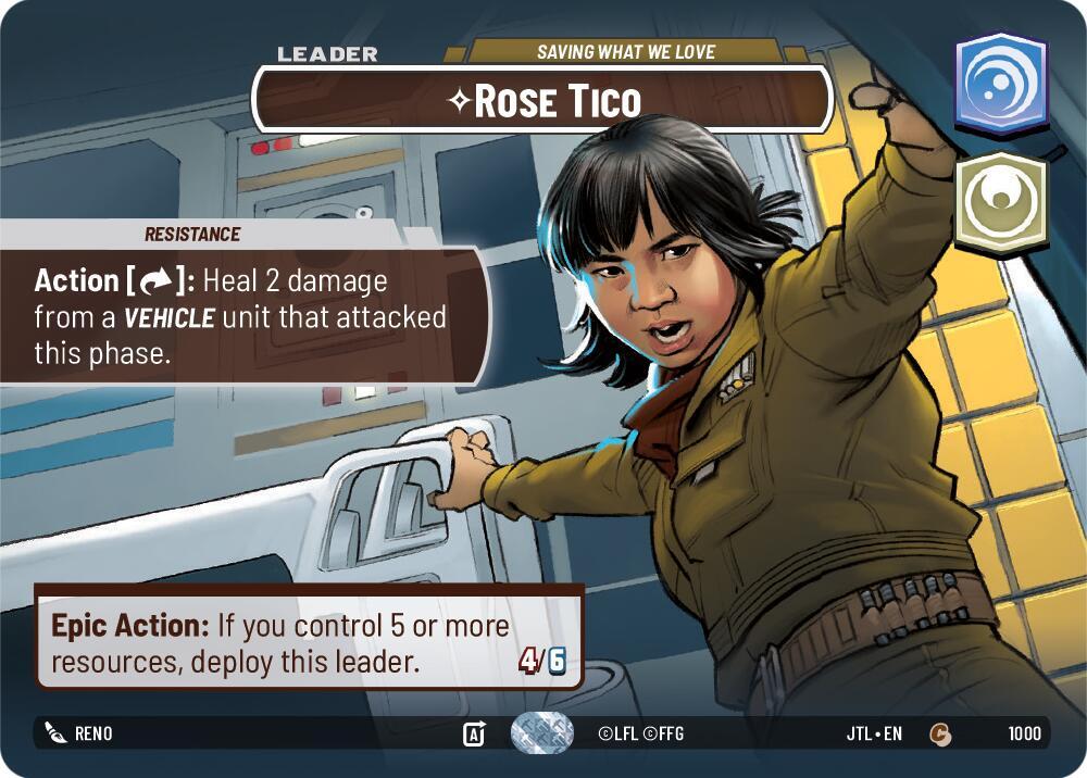 Rose Tico - Saving What We Love (Showcase) card image