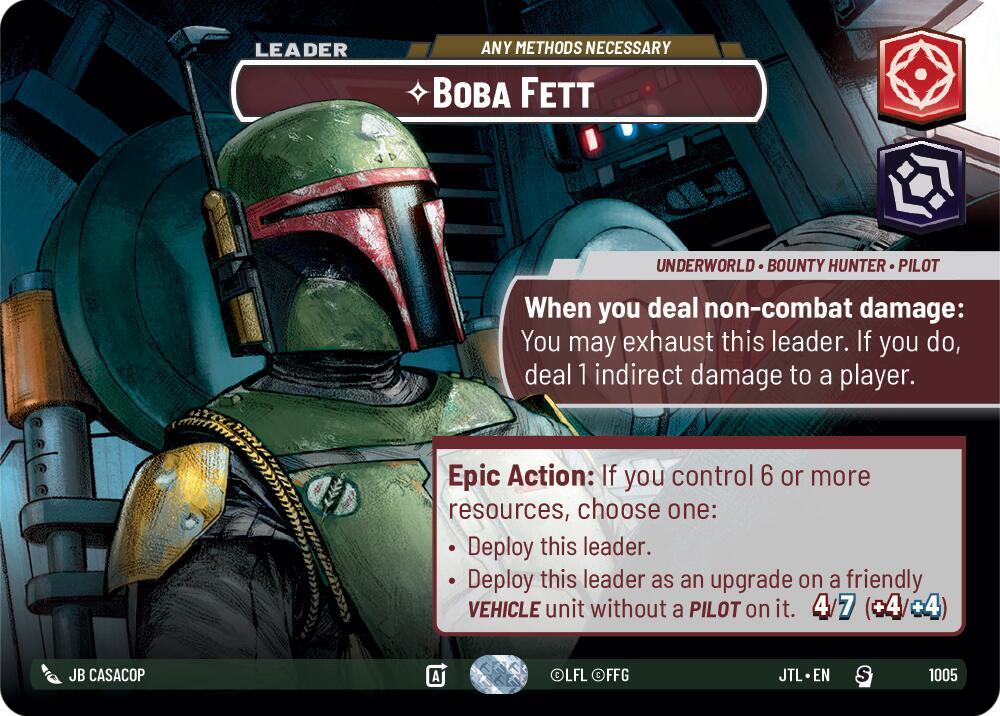 Boba Fett - Any Methods Necessary (Showcase) card image