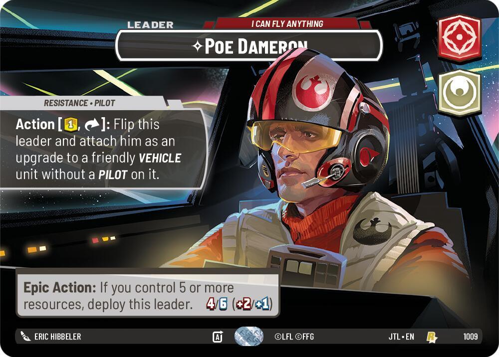 Poe Dameron - I Can Fly Anything (Showcase) card image