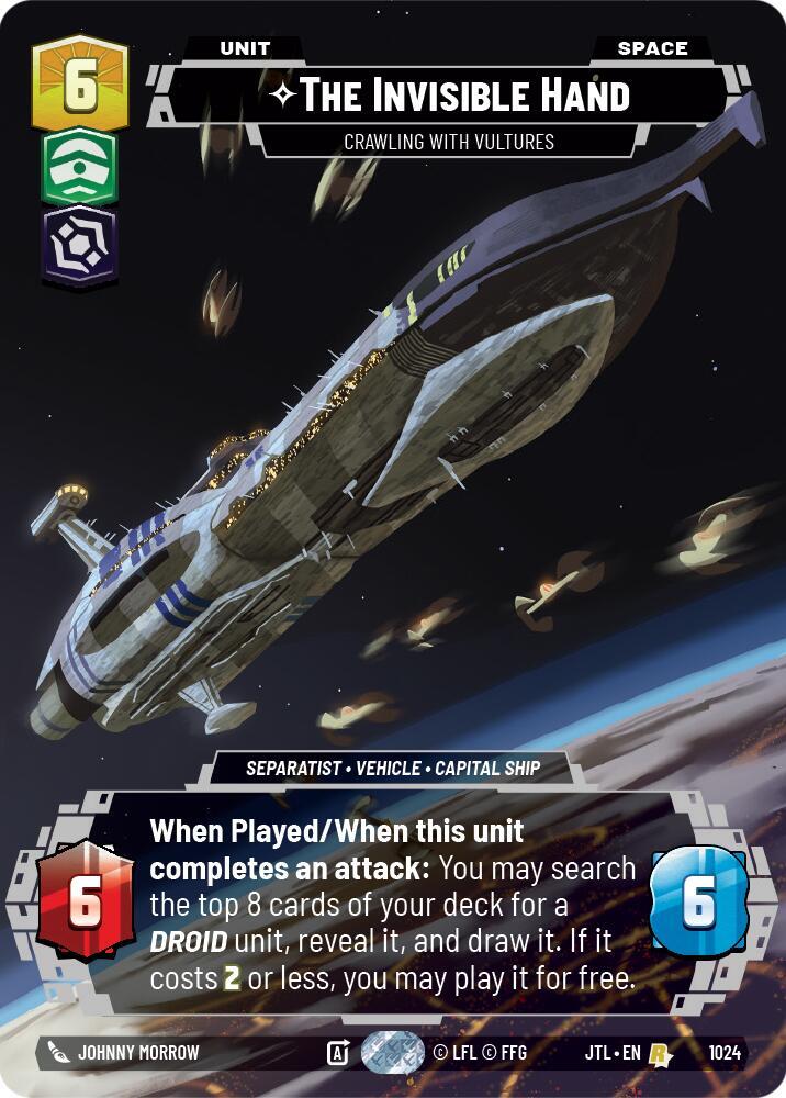 The Invisible Hand - Crawling With Vultures (Prestige) card image