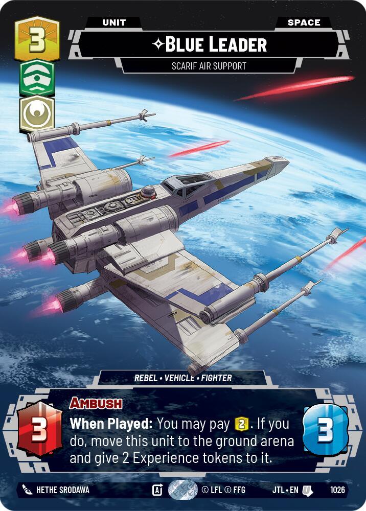 Blue Leader - Scarif Air Support (Prestige) card image