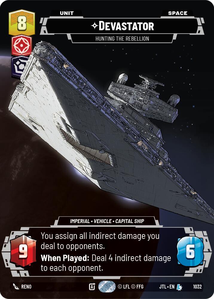 Devastator - Hunting the Rebellion (Prestige) card image