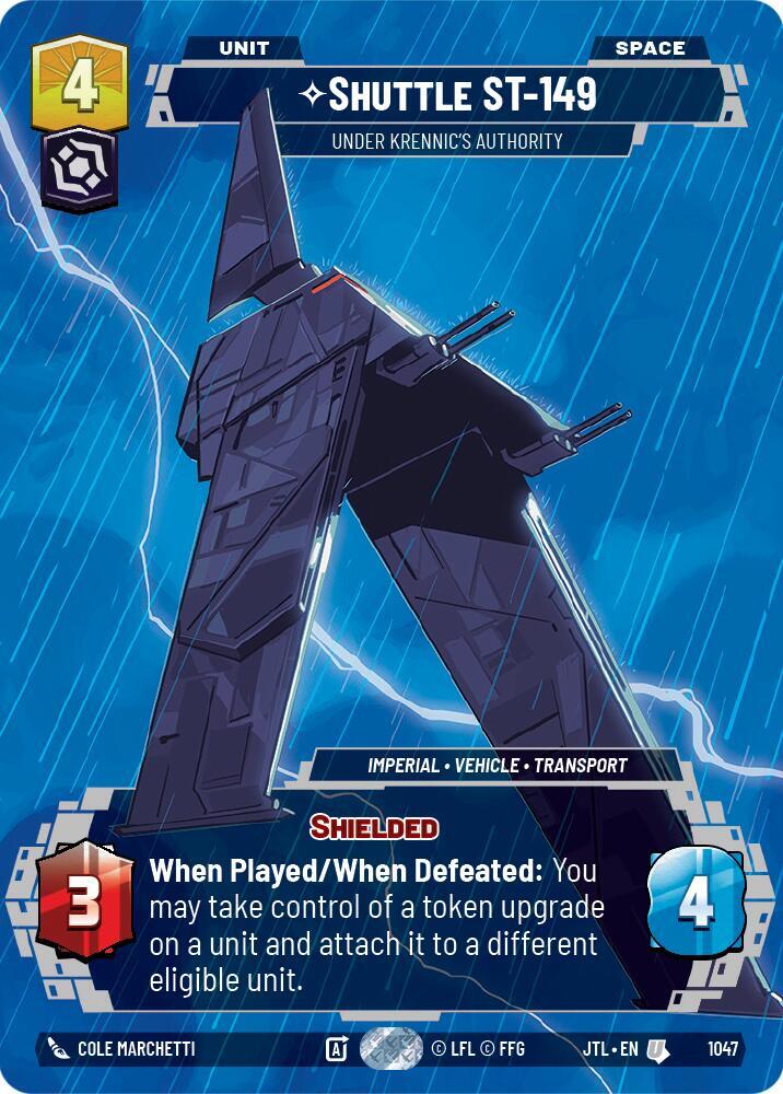 Shuttle ST-149 - Under Krennic's Authority (Prestige) card image