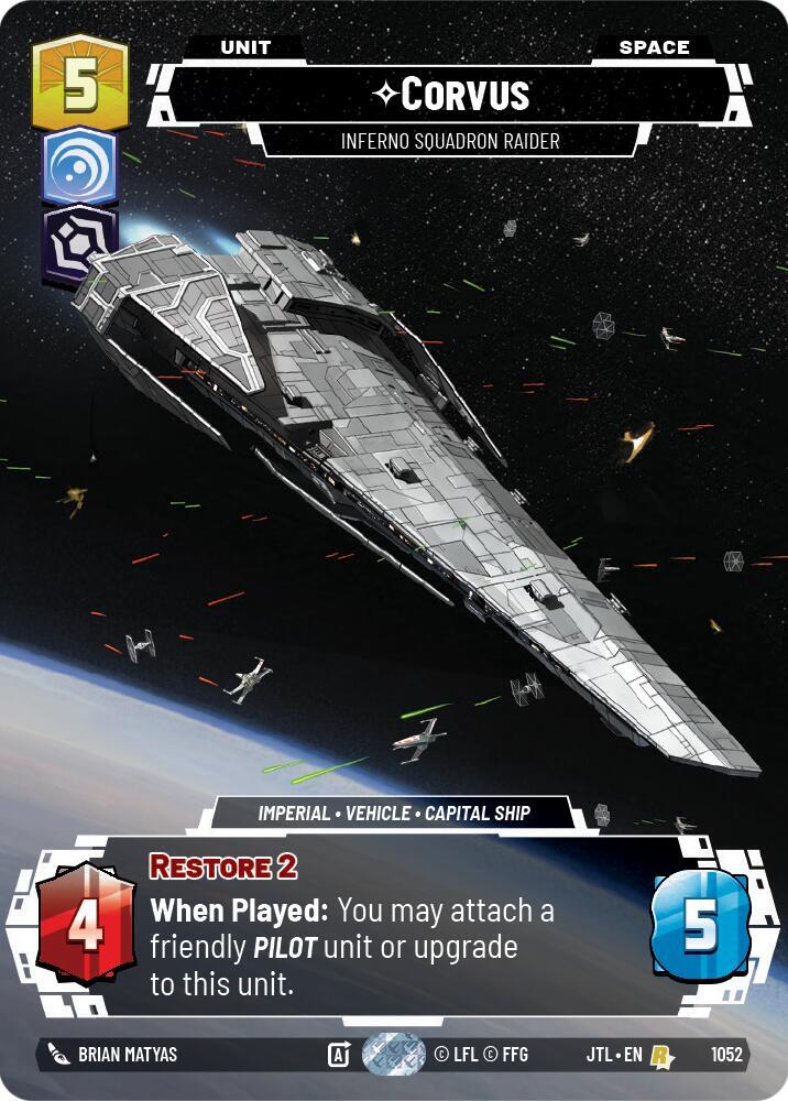 Corvus - Inferno Squadron Raider (Prestige Foil) card image