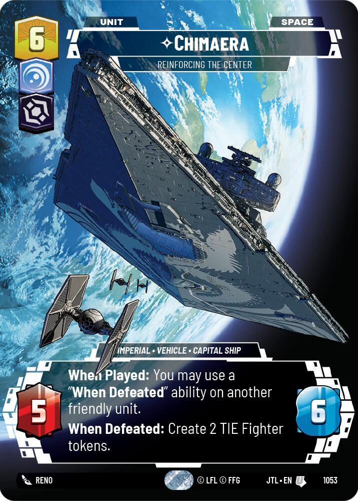 Chimaera - Reinforcing the Center (Prestige Foil) card image