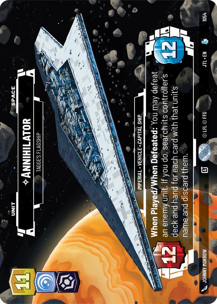 Annihilator - Tagge's Flagship (Prestige Foil) card image