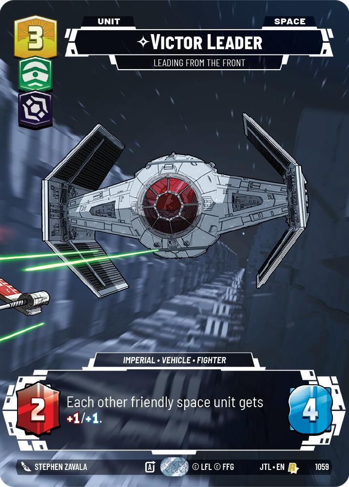 Victor Leader - Leading from the Front (Prestige Foil) card image
