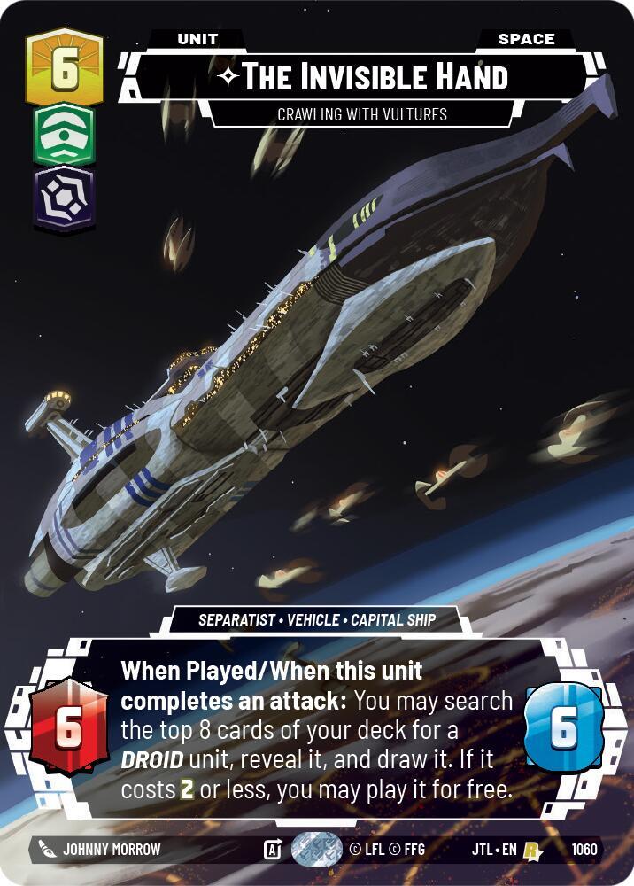The Invisible Hand - Crawling With Vultures (Prestige Foil) card image