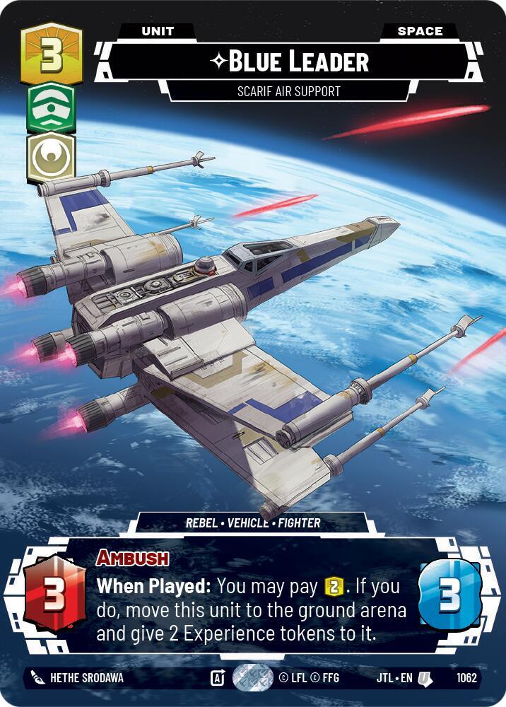 Blue Leader - Scarif Air Support (Prestige Foil) card image