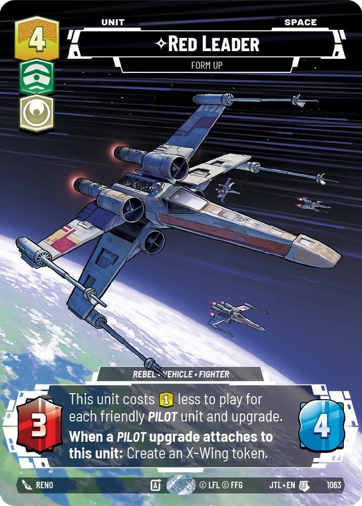 Red Leader - Form Up (Prestige Foil) card image