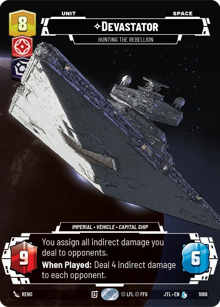 Devastator - Hunting the Rebellion (Prestige Foil) card image