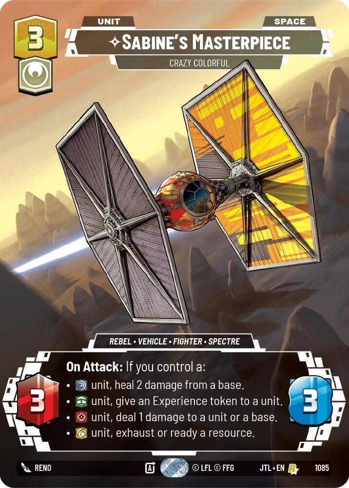 Sabine's Masterpiece - Crazy Colorful (Prestige Foil) card image