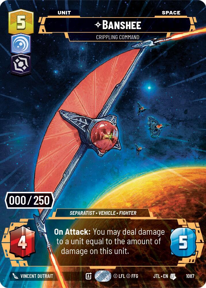Banshee - Crippling Command (Serialized) card image