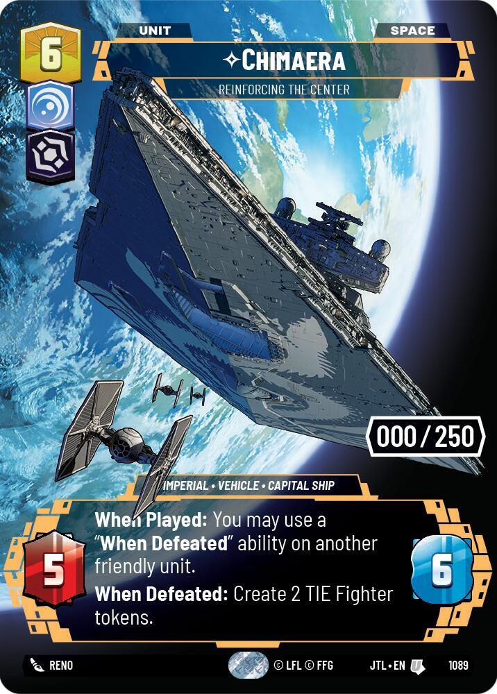 Chimaera - Reinforcing the Center (Serialized) card image