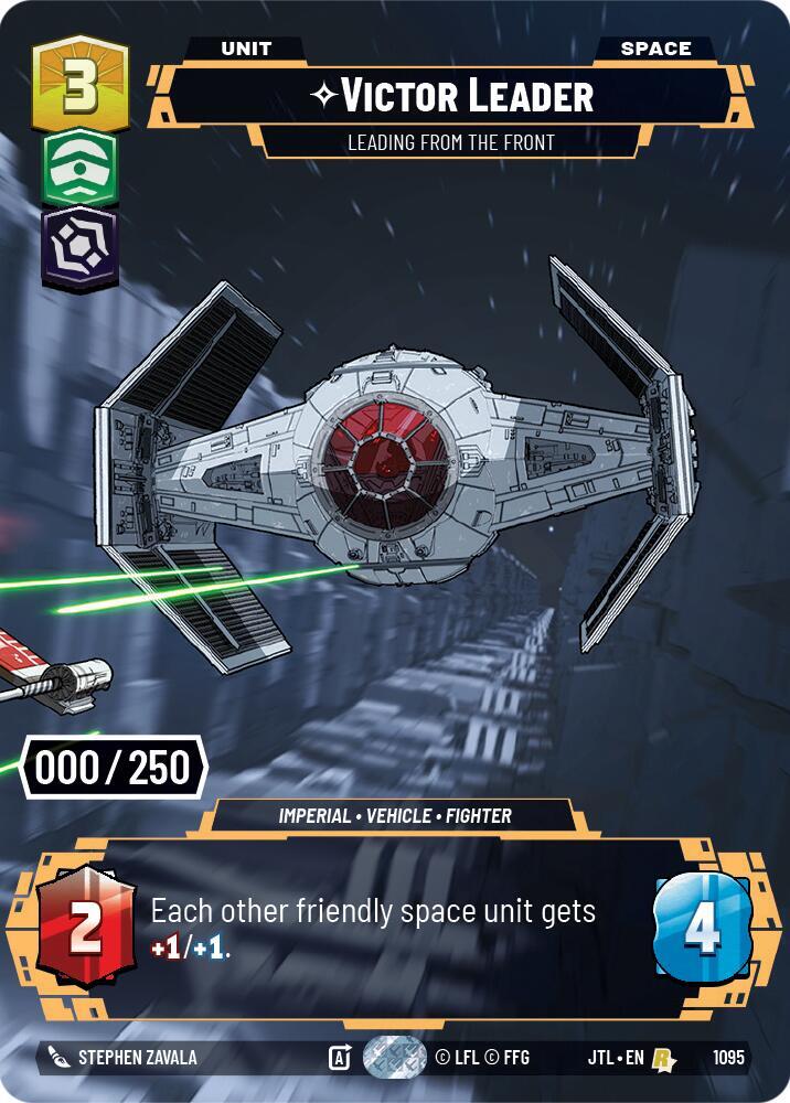 Victor Leader - Leading from the Front (Serialized) card image
