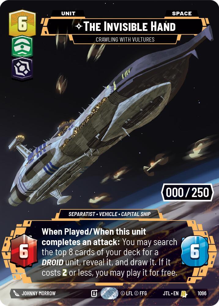 The Invisible Hand - Crawling With Vultures (Serialized) card image