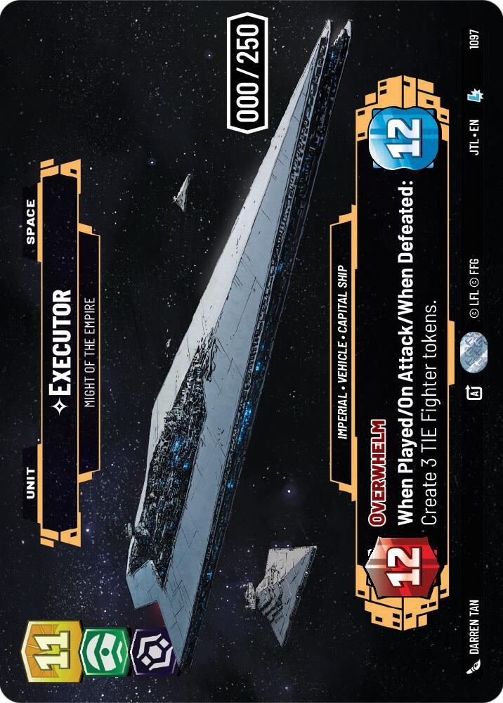 Executor - Might of the Empire (Serialized) card image