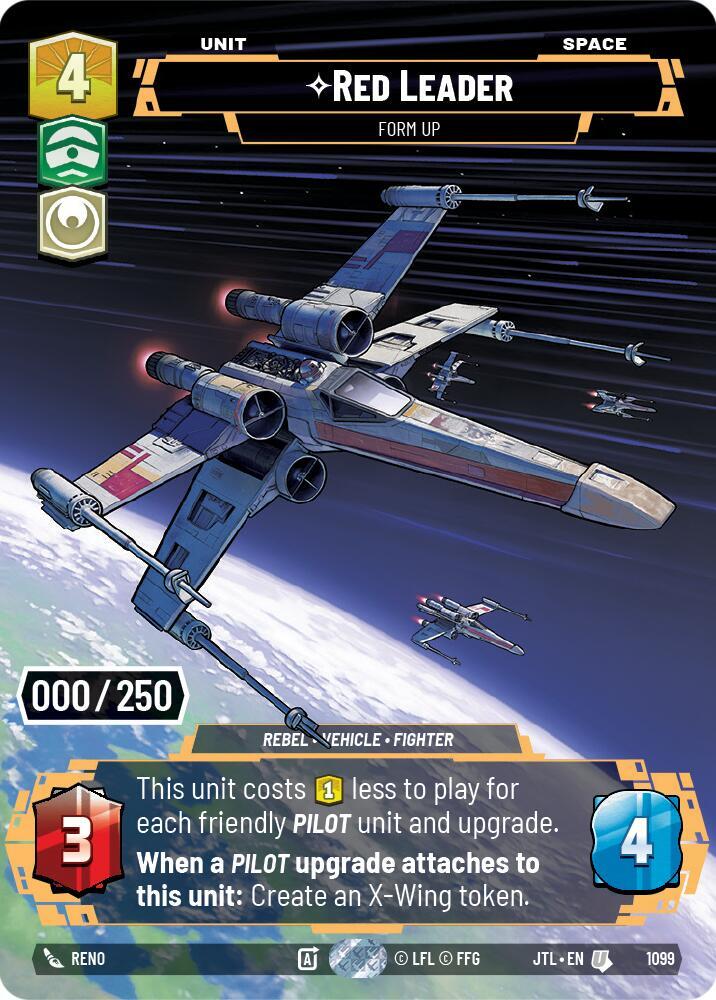 Red Leader - Form Up (Serialized) card image