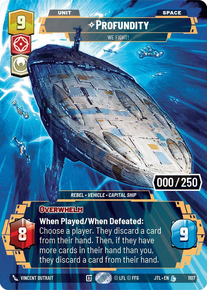 Profundity - We Fight! (Serialized) card image