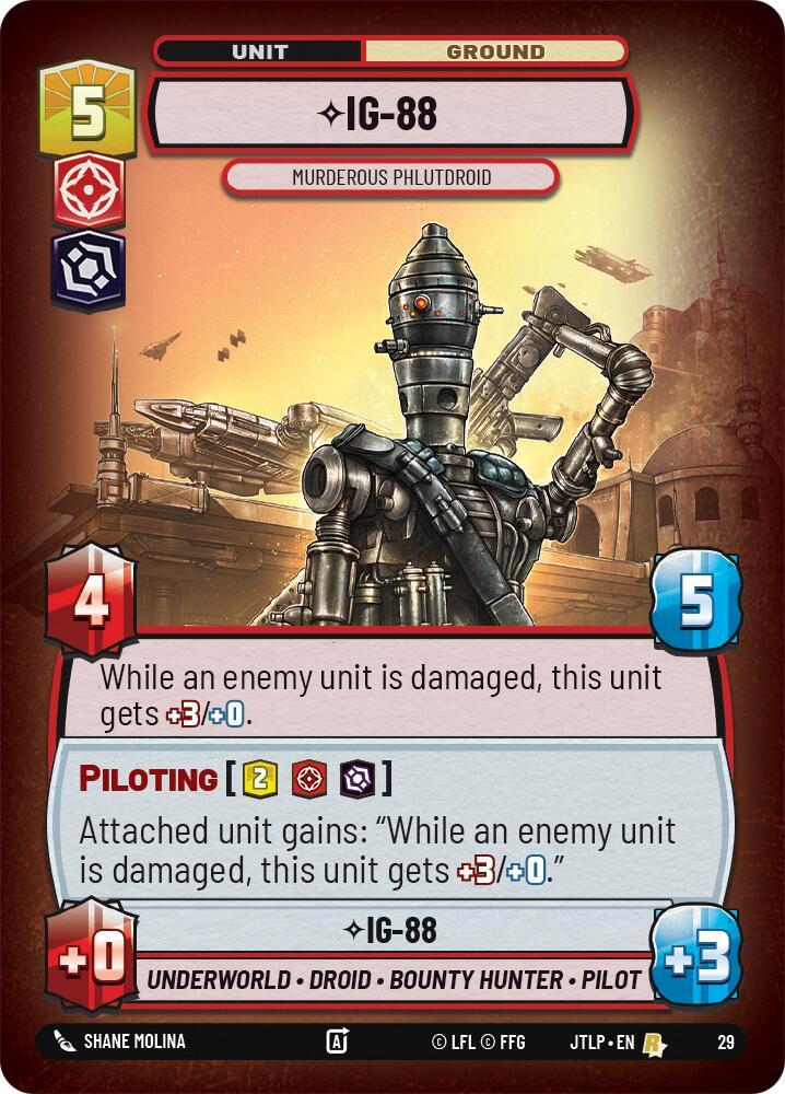 IG-88 - Murderous Phlutdroid (Foil) card image