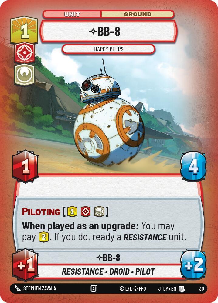 BB-8 - Happy Beeps (Foil) card image