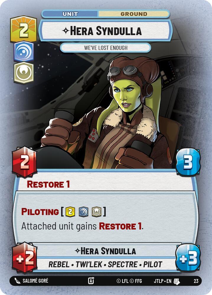 Hera Syndulla - We've Lost Enough (Foil) card image