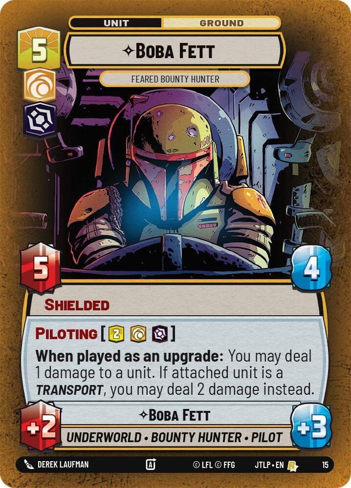 Boba Fett - Feared Bounty Hunter card image