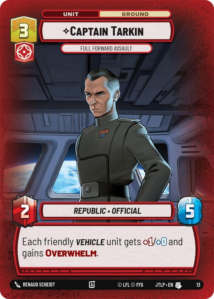 Captain Tarkin - Full Forward Assault card image